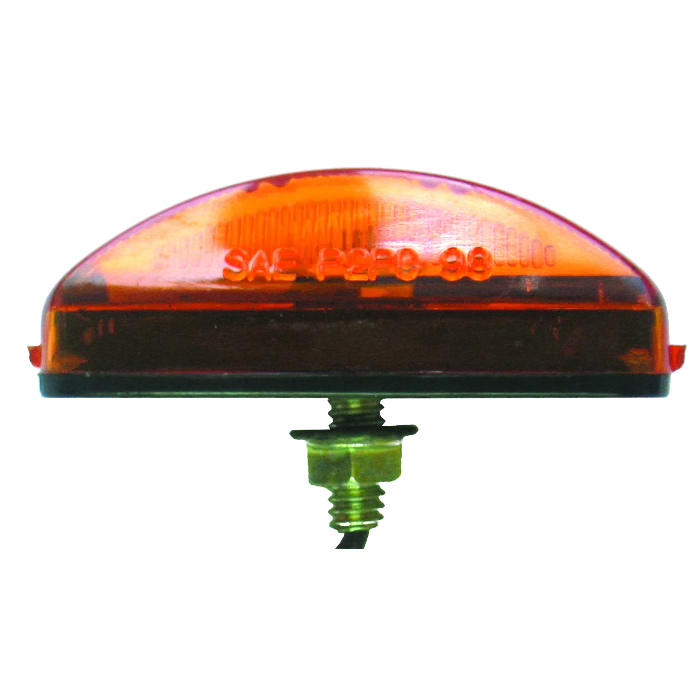 Stud Mount Sealed Marker Light - Amber Or Red 1