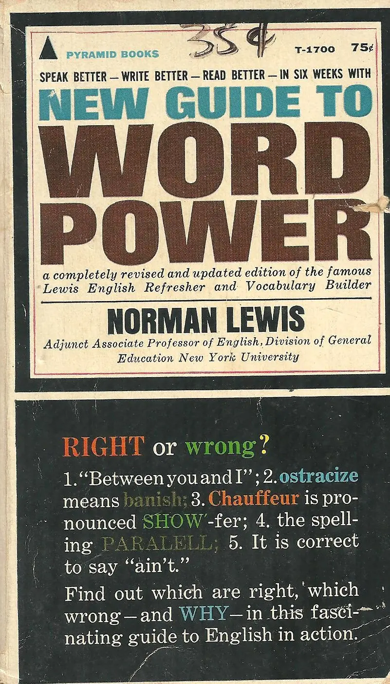 New Guide To Word Power 1