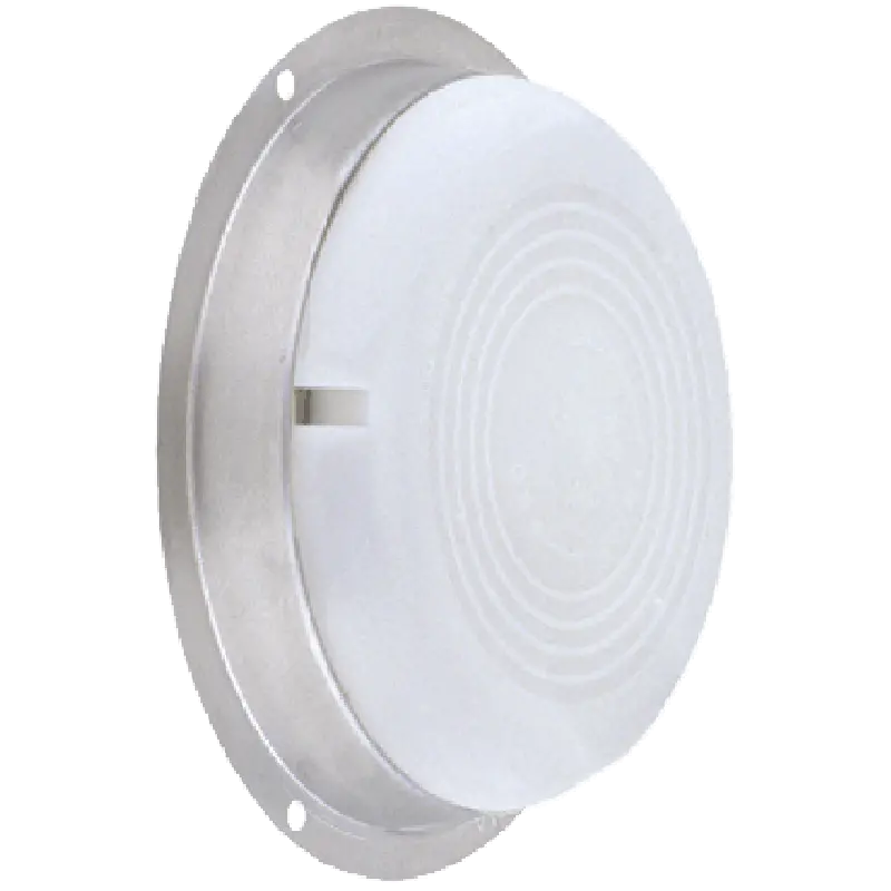 Asd Flanged Surface Mount Dome Light With Moonstone Lens 1
