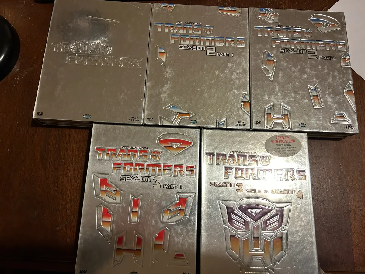 Tf G1 Rhino Collection Dvd Set 1