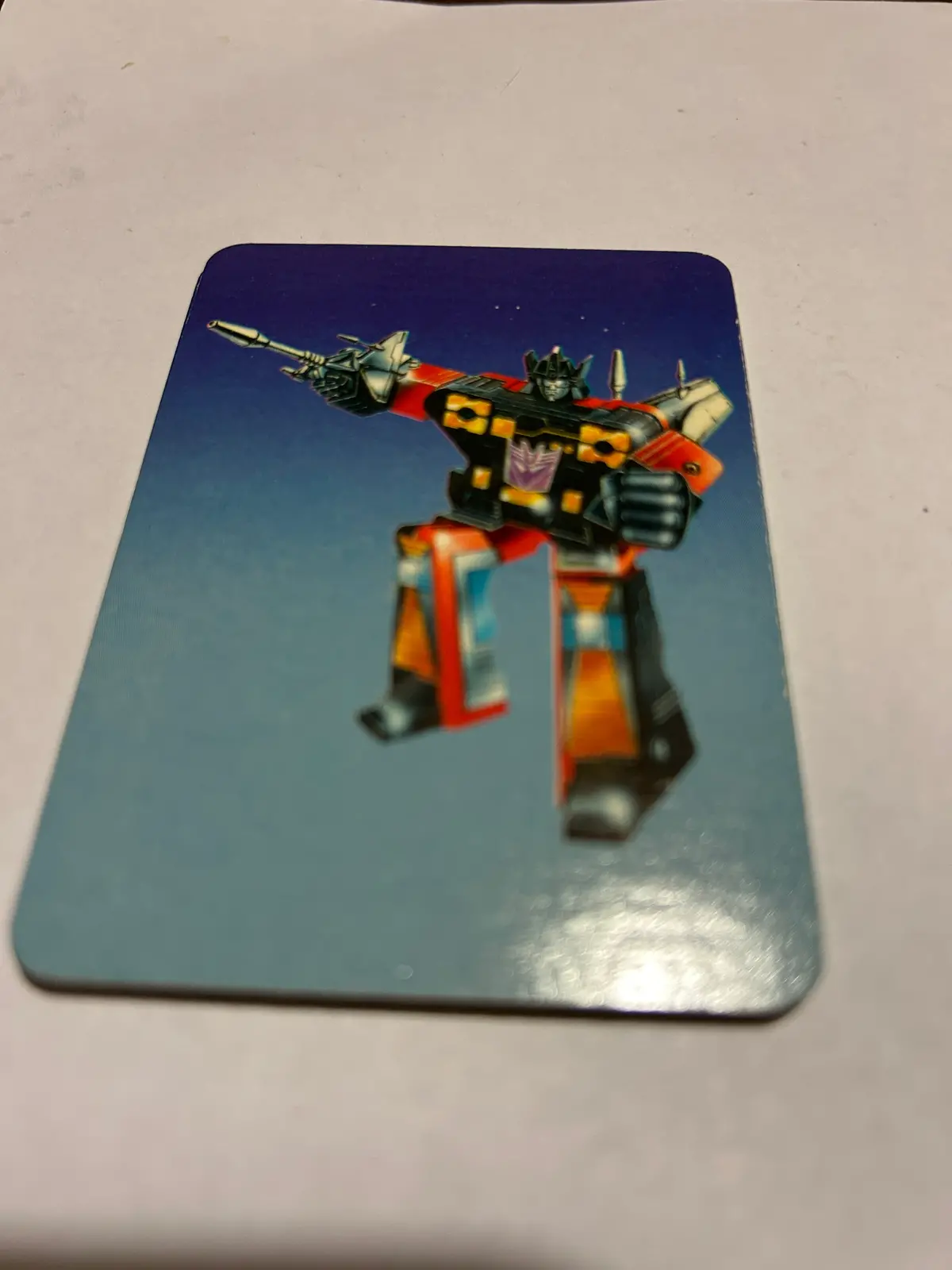 Tf G1 Milton Bradley Action Card #106 Rumble 1