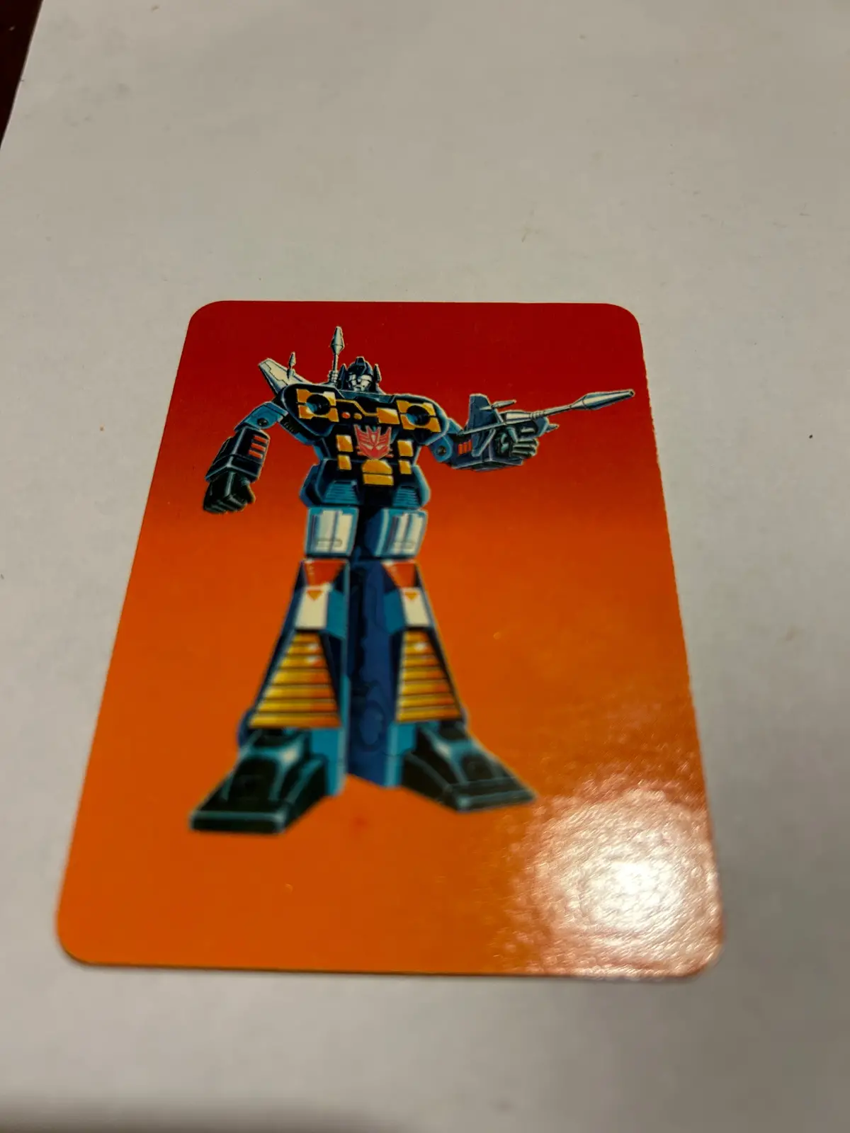 Tf G1 Milton Bradley Action Card #109 Frenzy 1