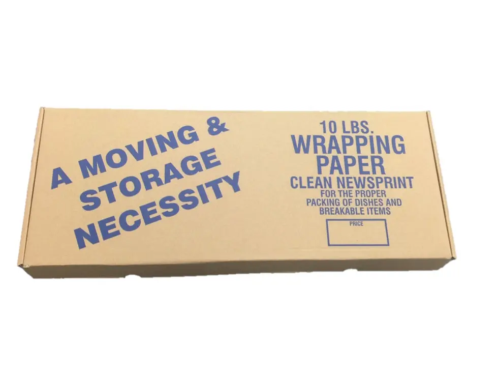 Newsprint Packing Paper - 10Lb Box 1