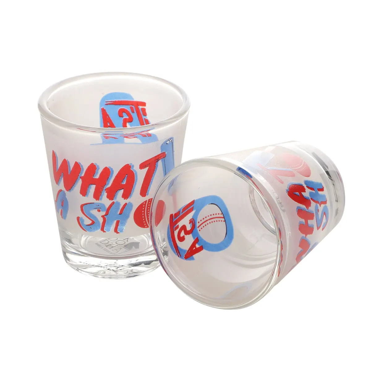 Cricket What A Shot Glass Set Of 2 1