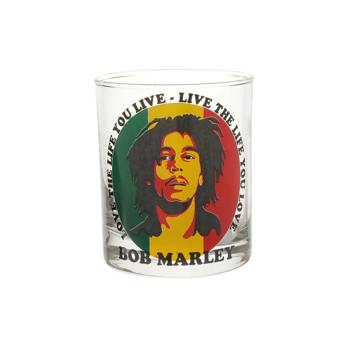 Bob Marley Whiskey Glass (Set Of 2) 1