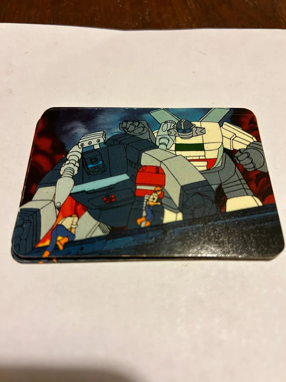 Tf G1 Milton Bradley Action Card #127 Autobot Rescue! 1