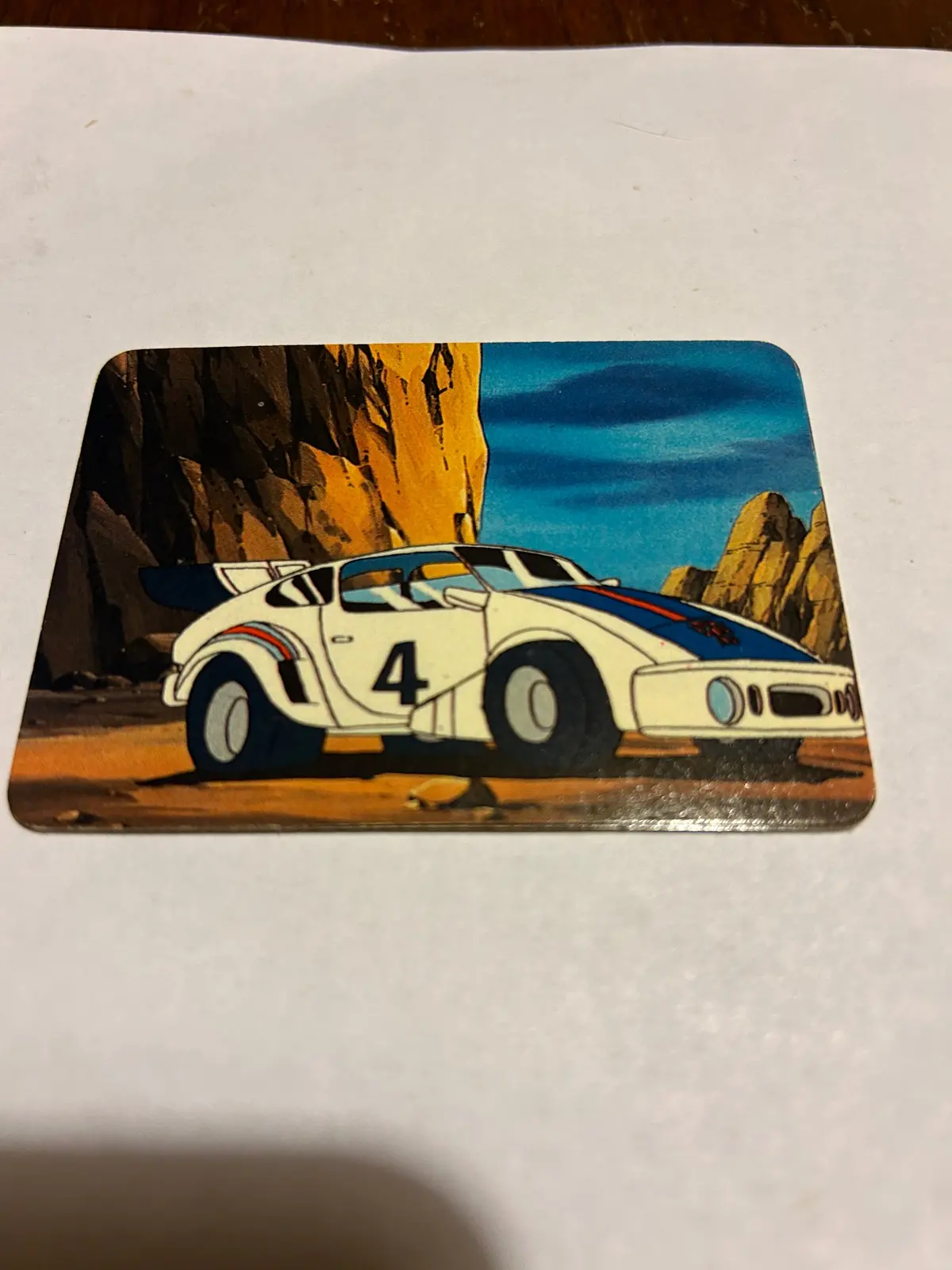 Tf G1 Milton Bradley Action Card #129 Jazz Rolls Into Battle 1