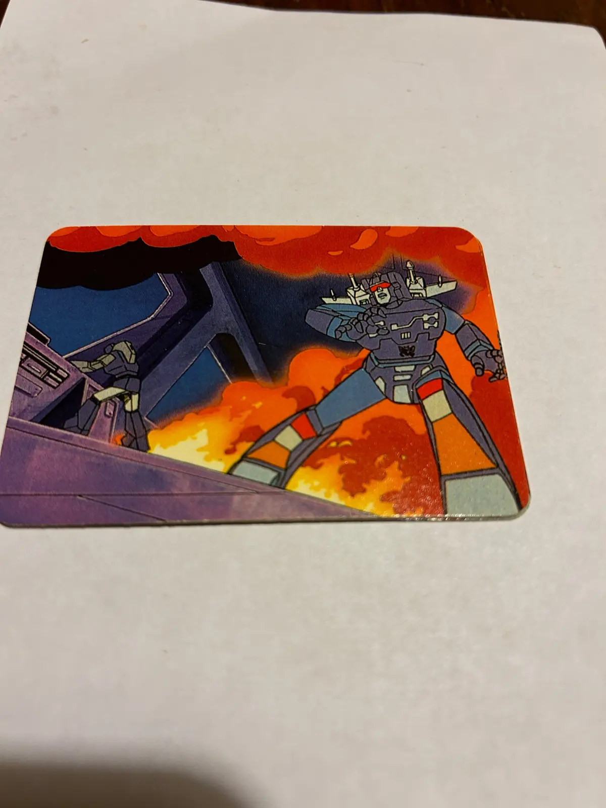 Tf G1 Milton Bradley Action Card #134 A Decepticon Disaster 1