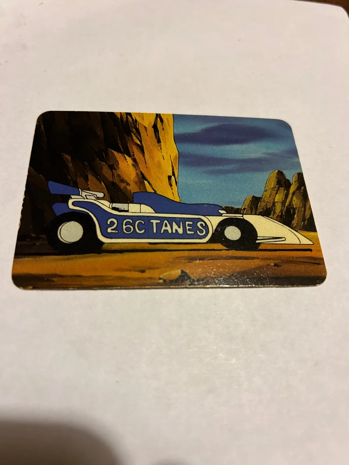 Tf G1 Milton Bradley Action Card #144 Mirage Rolls Into Battle 1