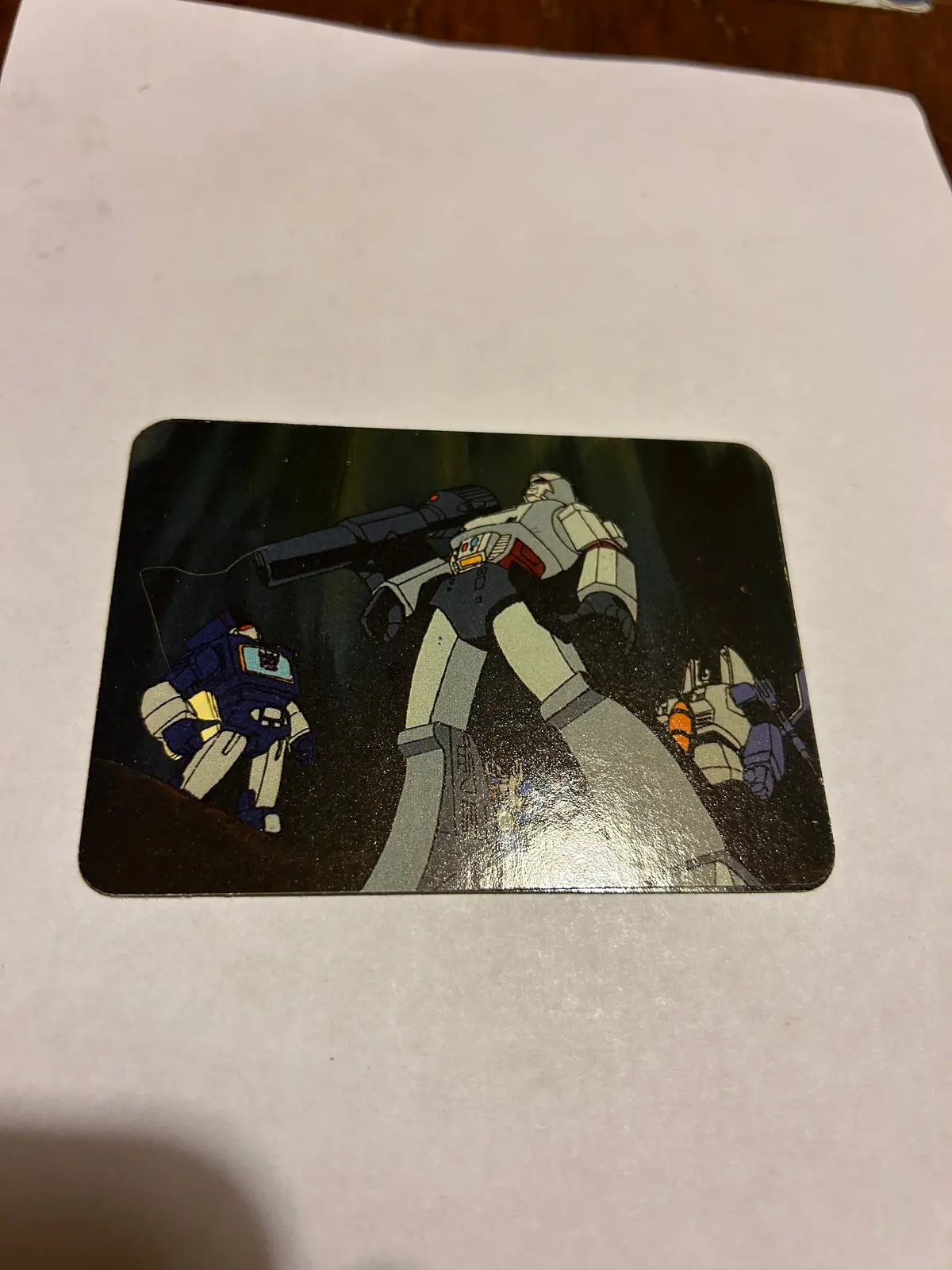 Tf G1 Milton Bradley Action Card #147 Decepticons Forever! 1