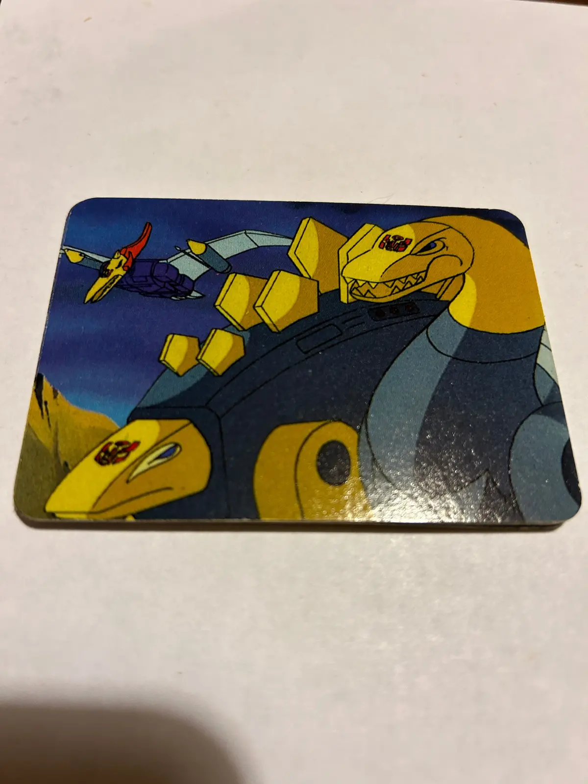 Tf G1 Milton Bradley Action Card #166 A Heavy-Metal Battle 1
