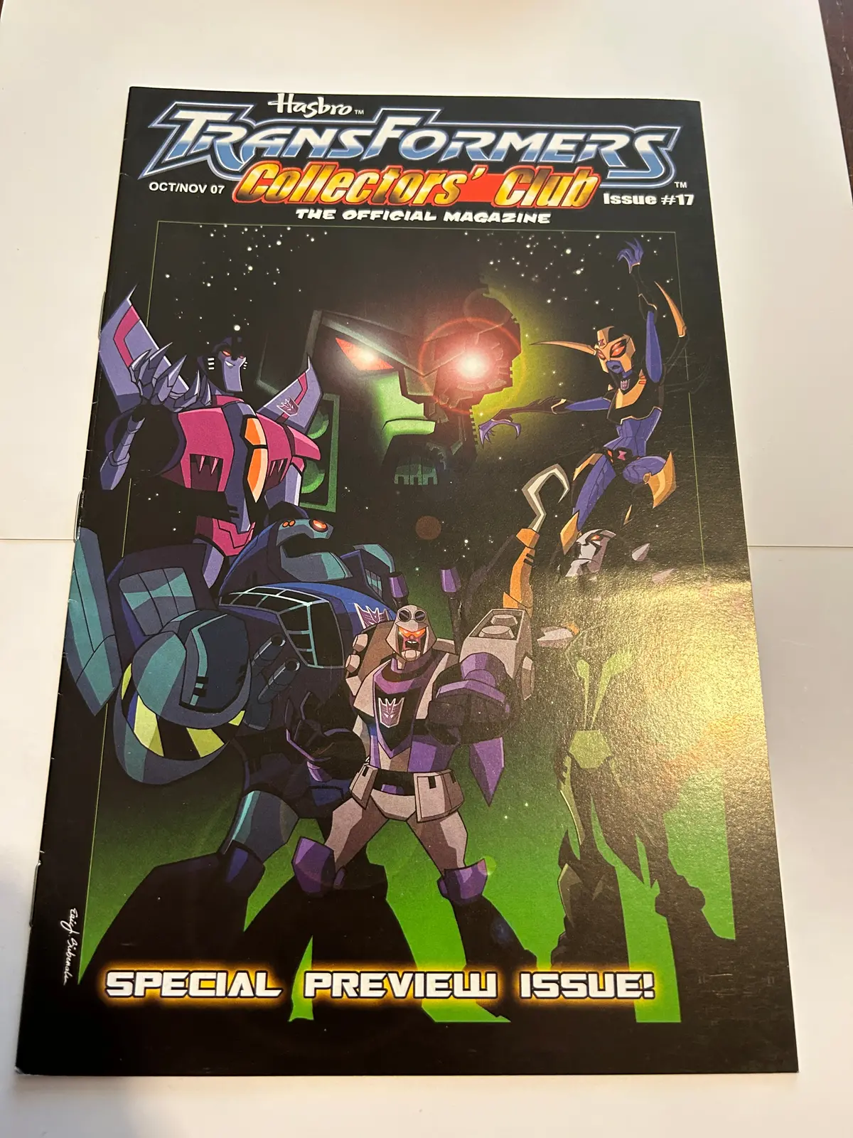 Tf Botcon / Tfcc Membership Mailer #17 1