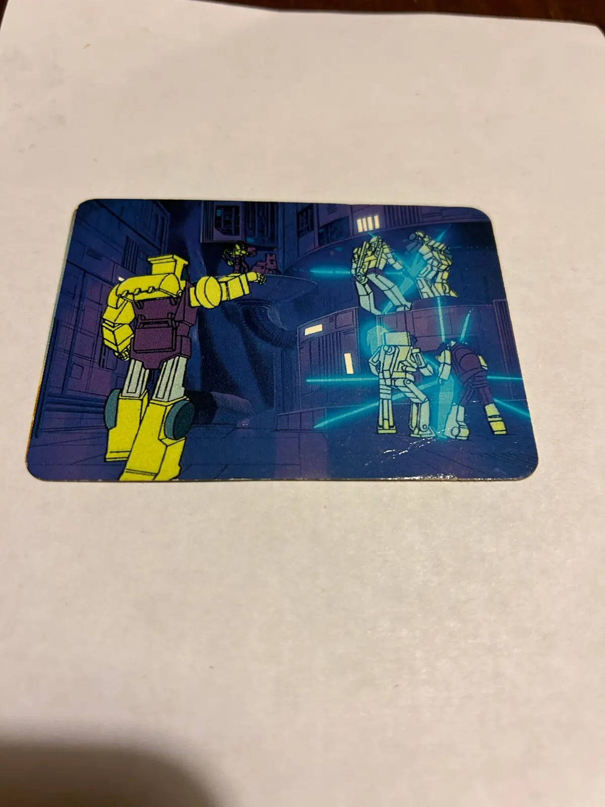 Tf G1 Milton Bradley Action Card #172 A Constructicon Converter 1
