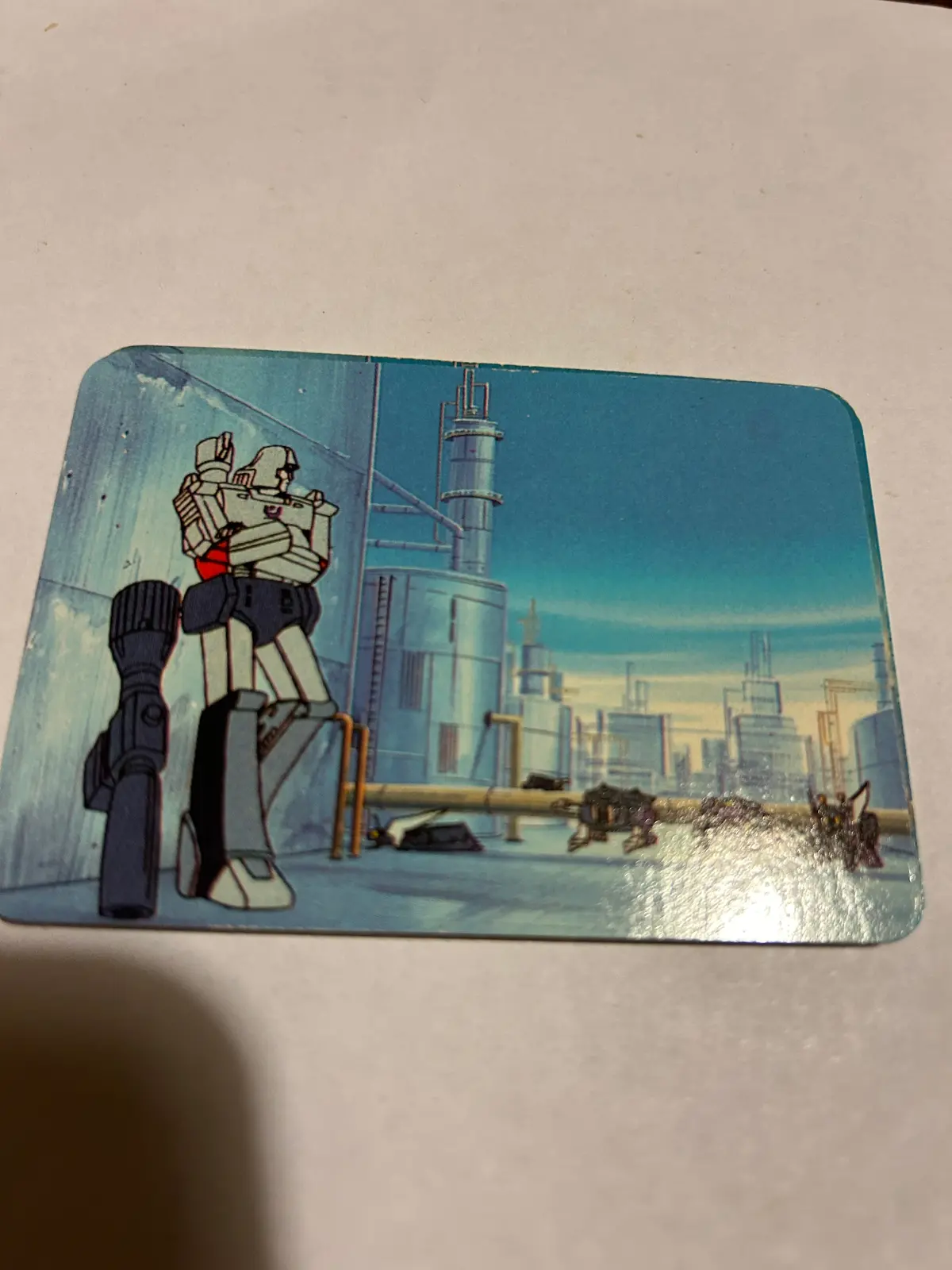 Tf G1 Milton Bradley  Action Card #185 Delicious Crude Oil 1