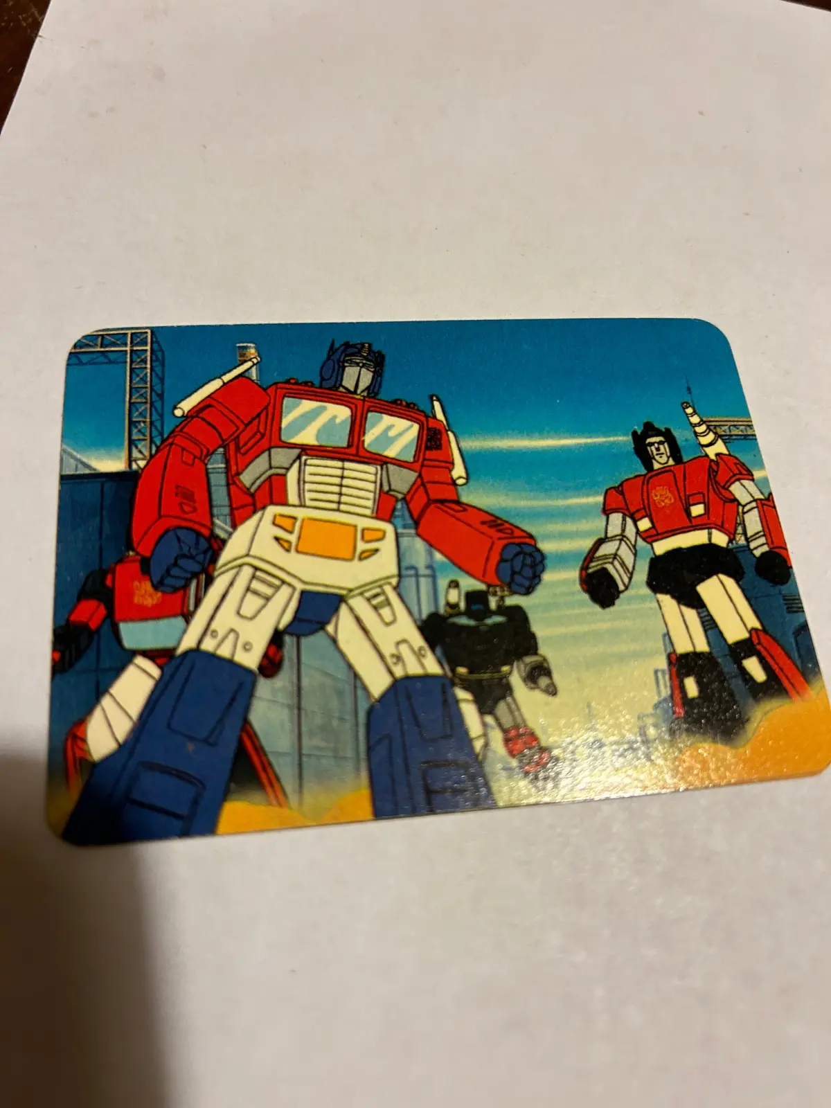 Tf G1 Milton Bradley Action Card #186 Autobots To The Rescue 1
