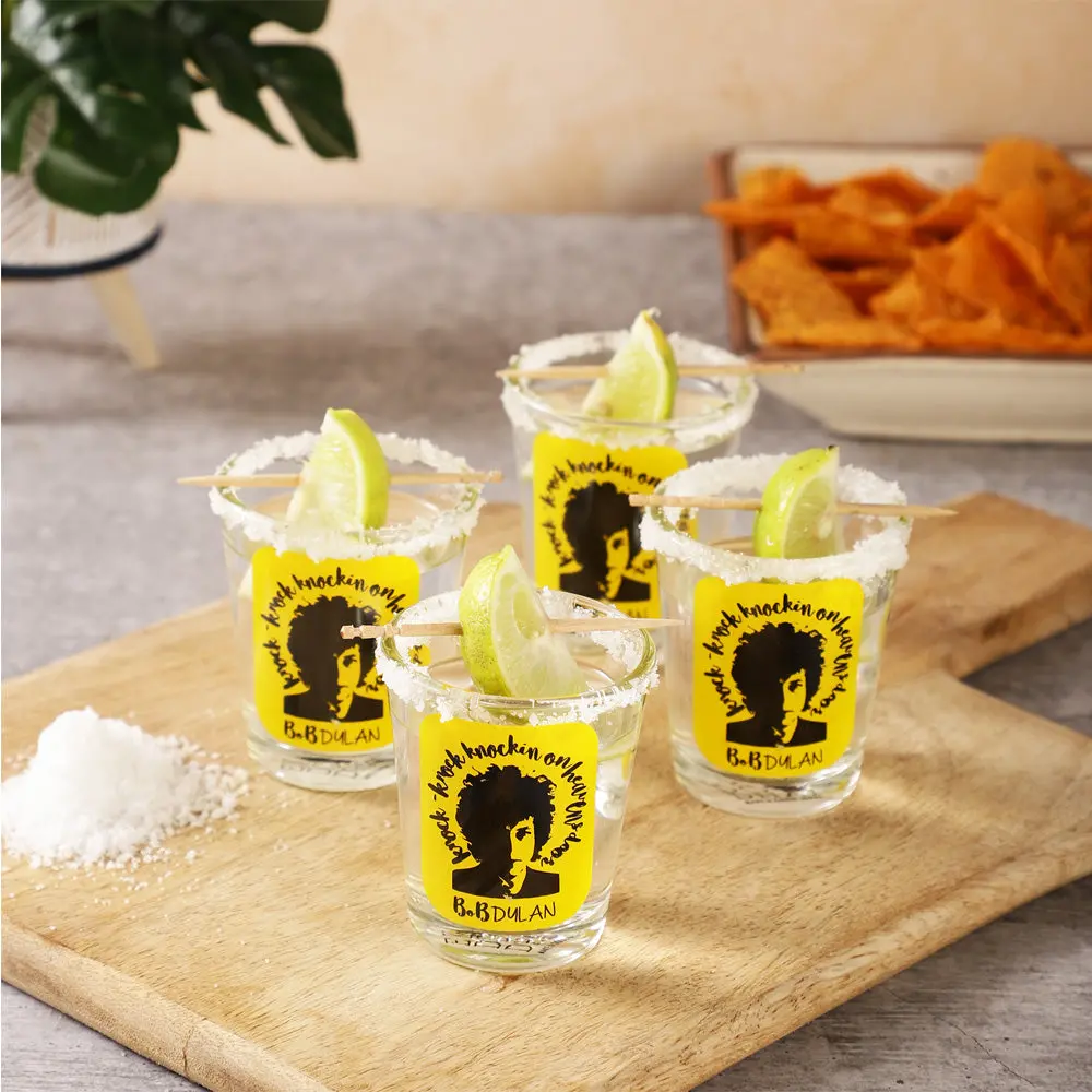 Bob Dylan Shot Glass 4Pcs 1