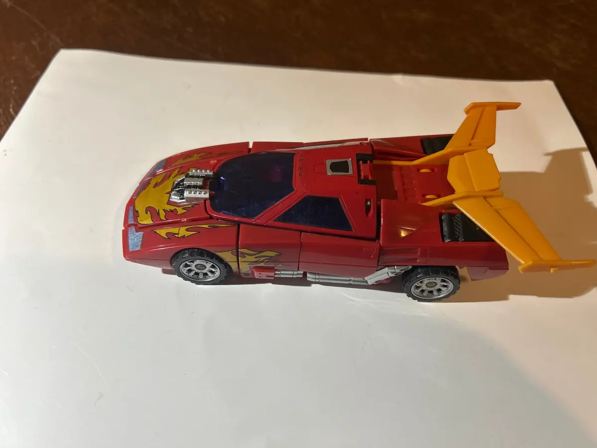 Tf Classics Hot Rod / Rodimus Deluxe Incomplete #2 1