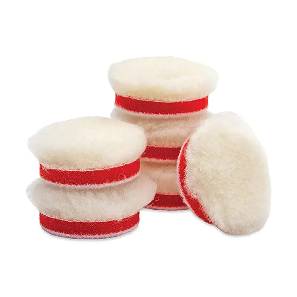 Griot's Garage Boss 1" Knitted Wool Pads (6Pk) 1