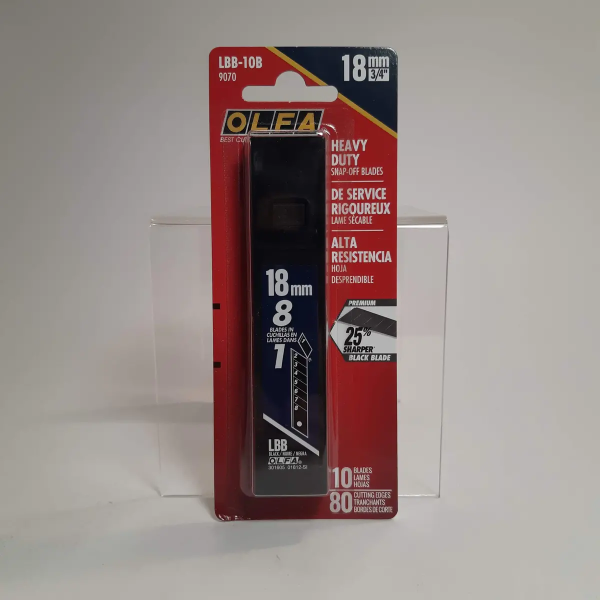 Olfa Blades - Pro 18Mm - Black - 10Pk 1