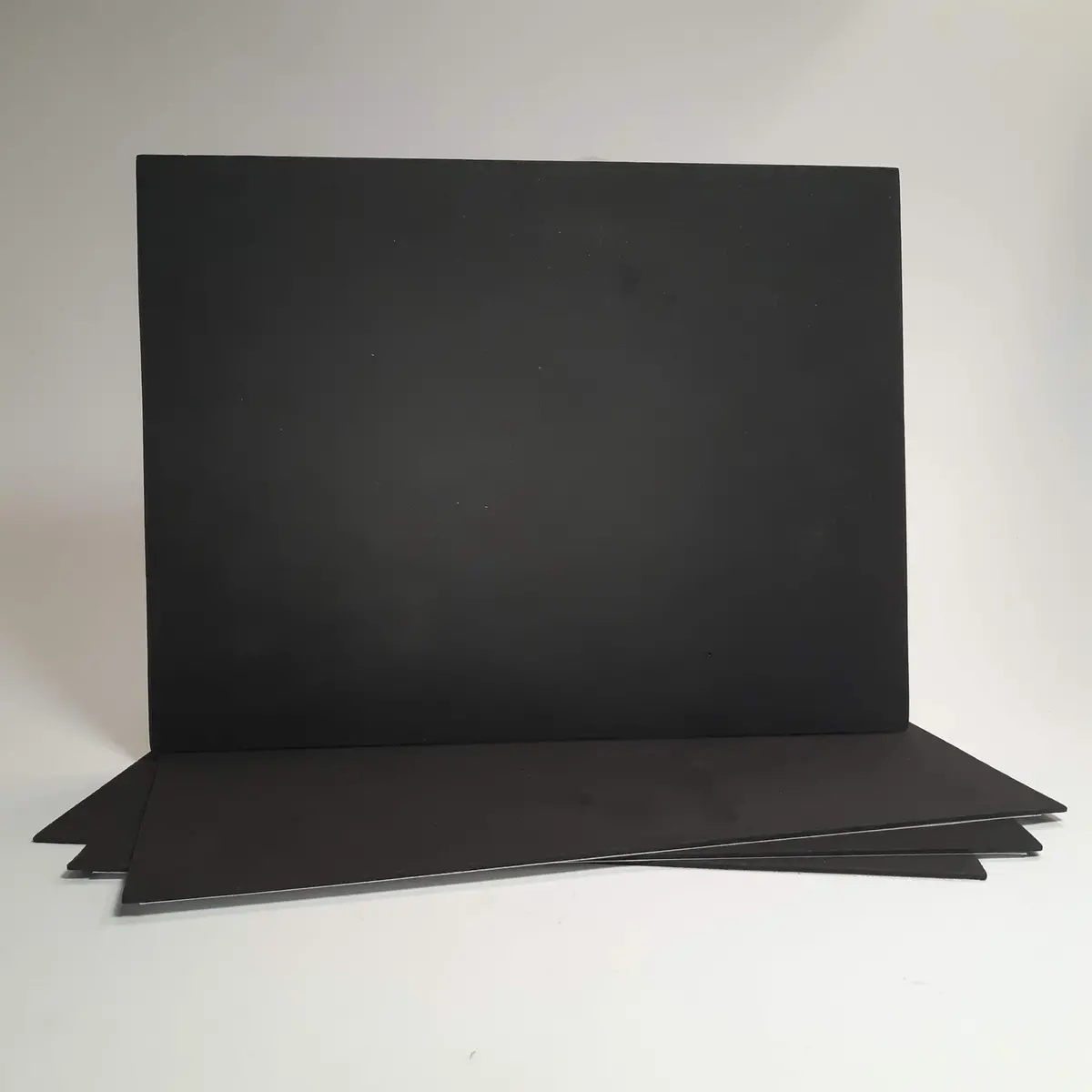 Foam Sheet - 1/16" Black - Adhesive 1