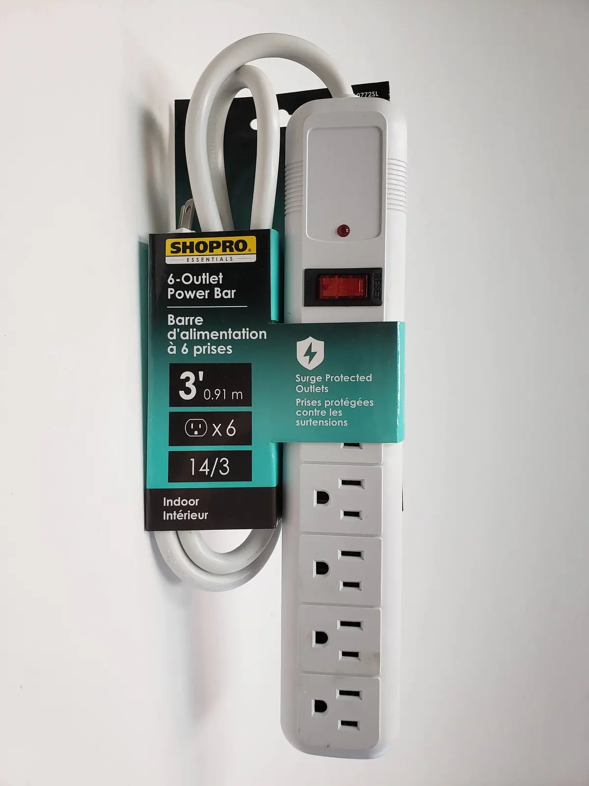 Power Bar - 6-Outlet - 3' 1