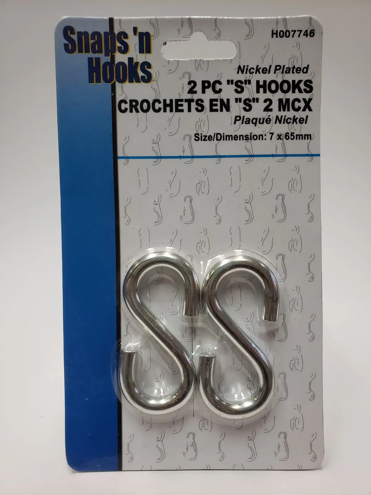 S Hook - 2-1/2" - 2Pk 1