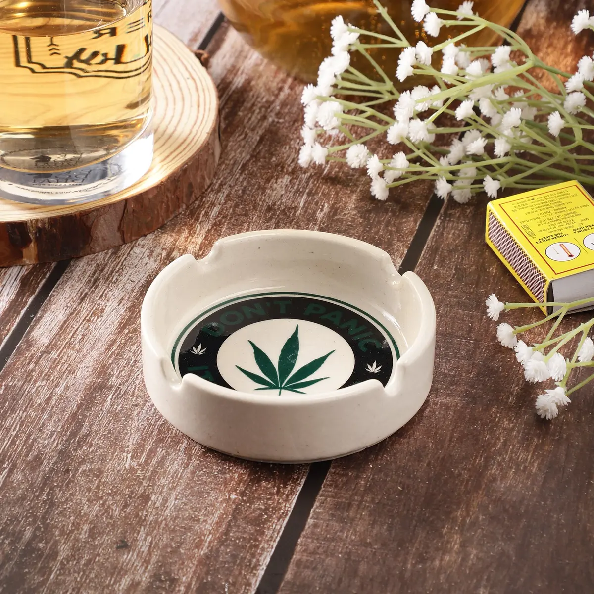 Don't Panic Organic  Ashtray 1