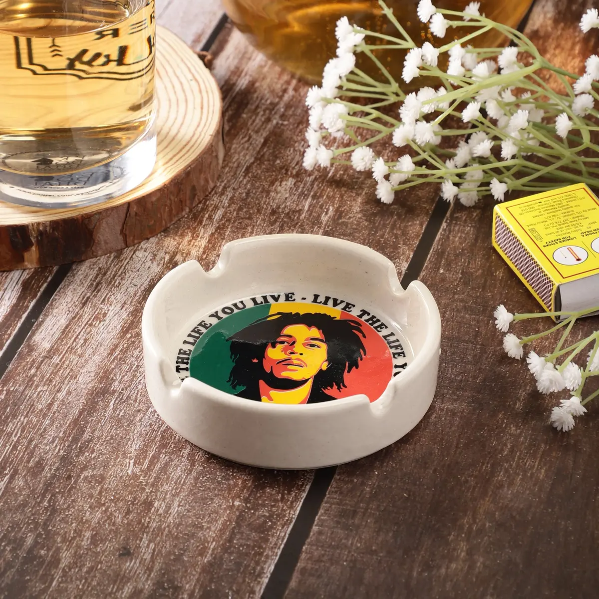 Bob Marley Ashtray 1