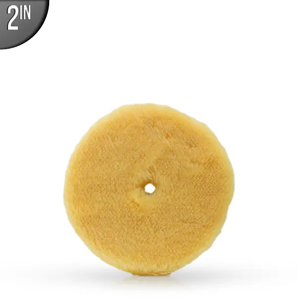 Rupes 65Mm Wool Yellow Medium Pad 1