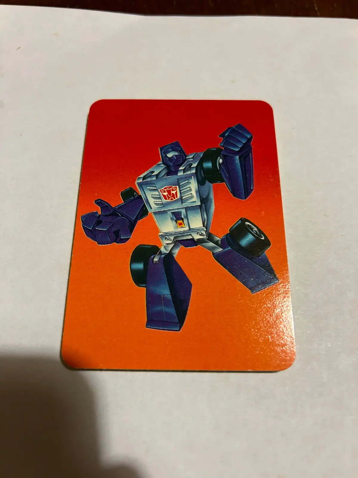 Tf G1 Milton Bradley Action Card #32 Beachcomber 1