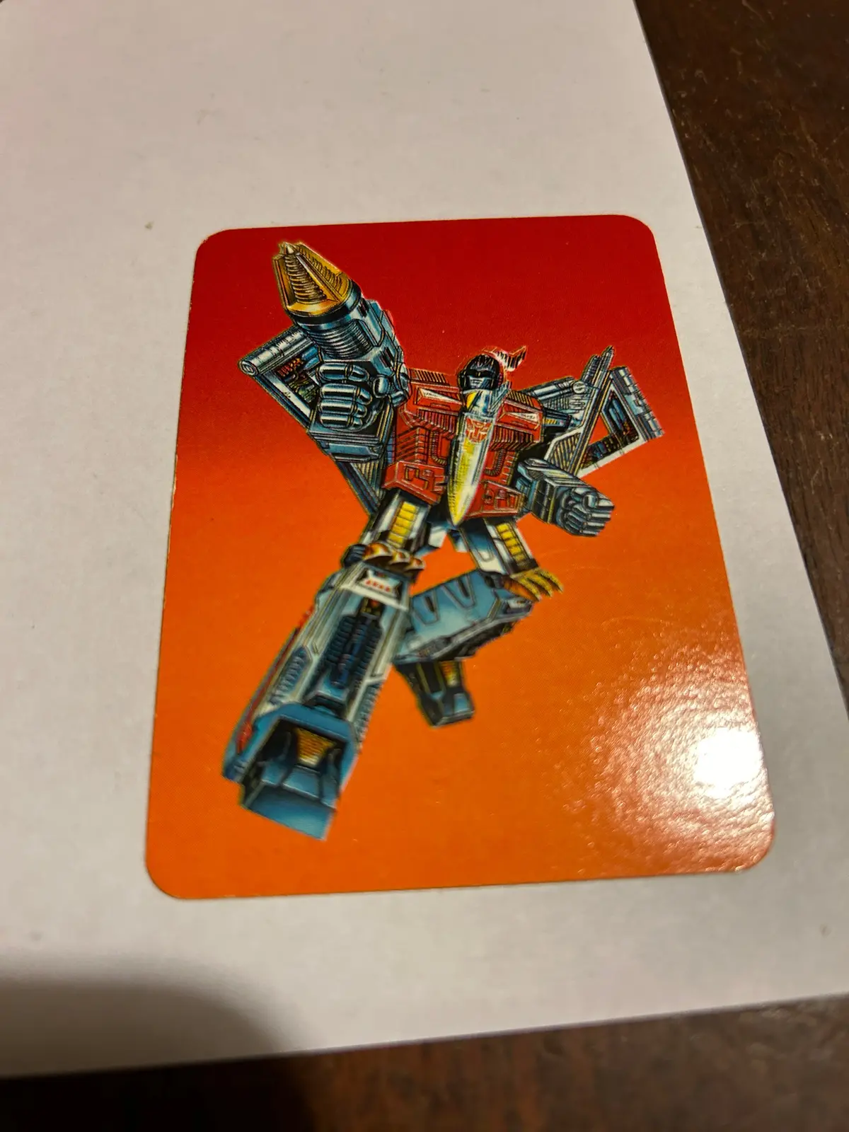 Tf G1 Milton Bradley Action Card #35 Swoop 1