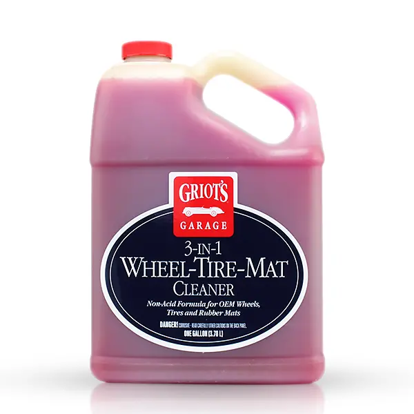Griot's Garage 3-In-1 Wheel-Tire-Mat Cleaner - 1 Gallon 10838 1