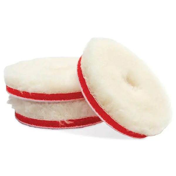 Griot's Garage Boss 3" Knitted Wool Pads 3 Pack Bkw 1