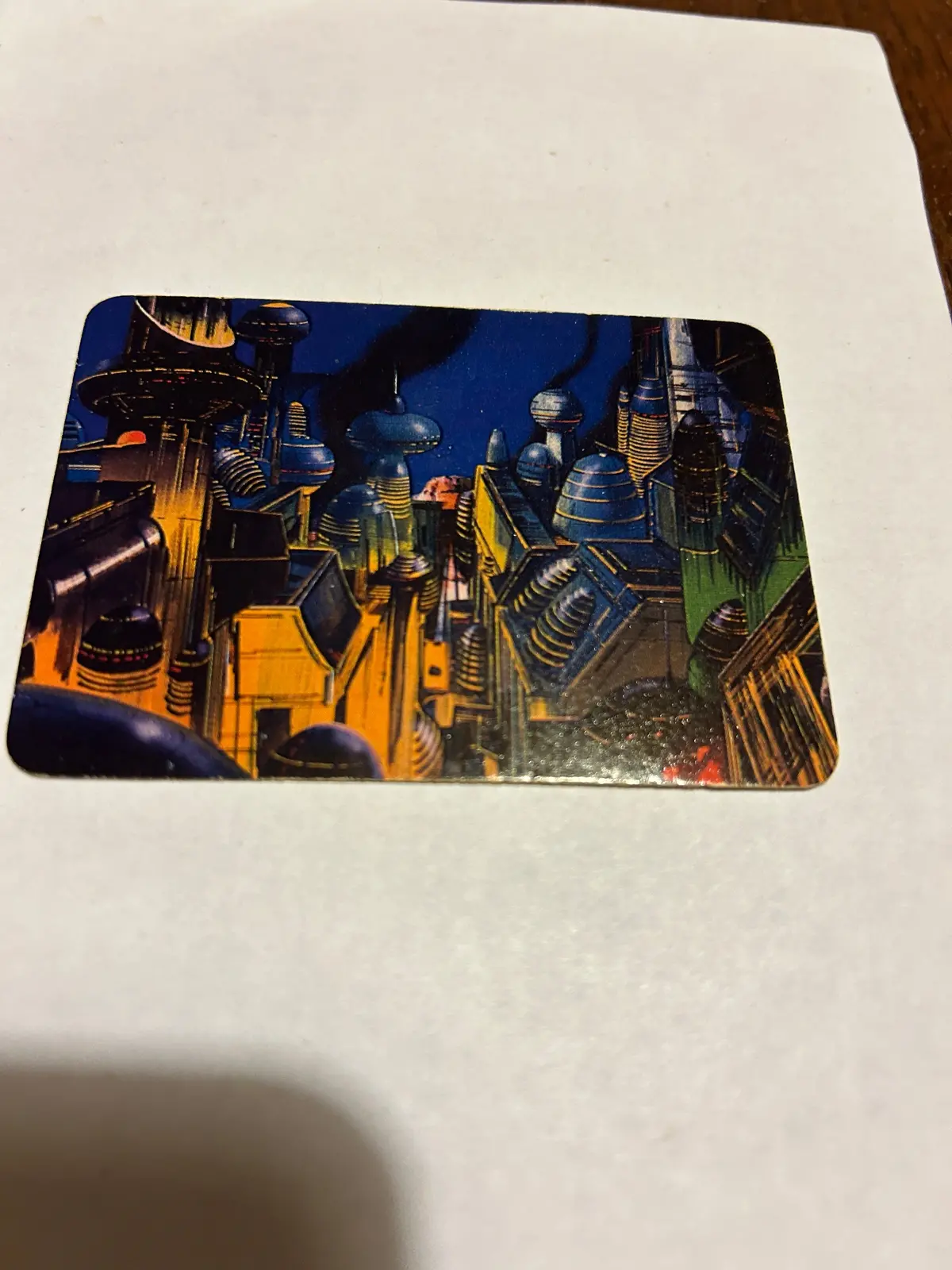 Tf G1 Milton Bradley Action Card #43 An Energy Wasteland 1