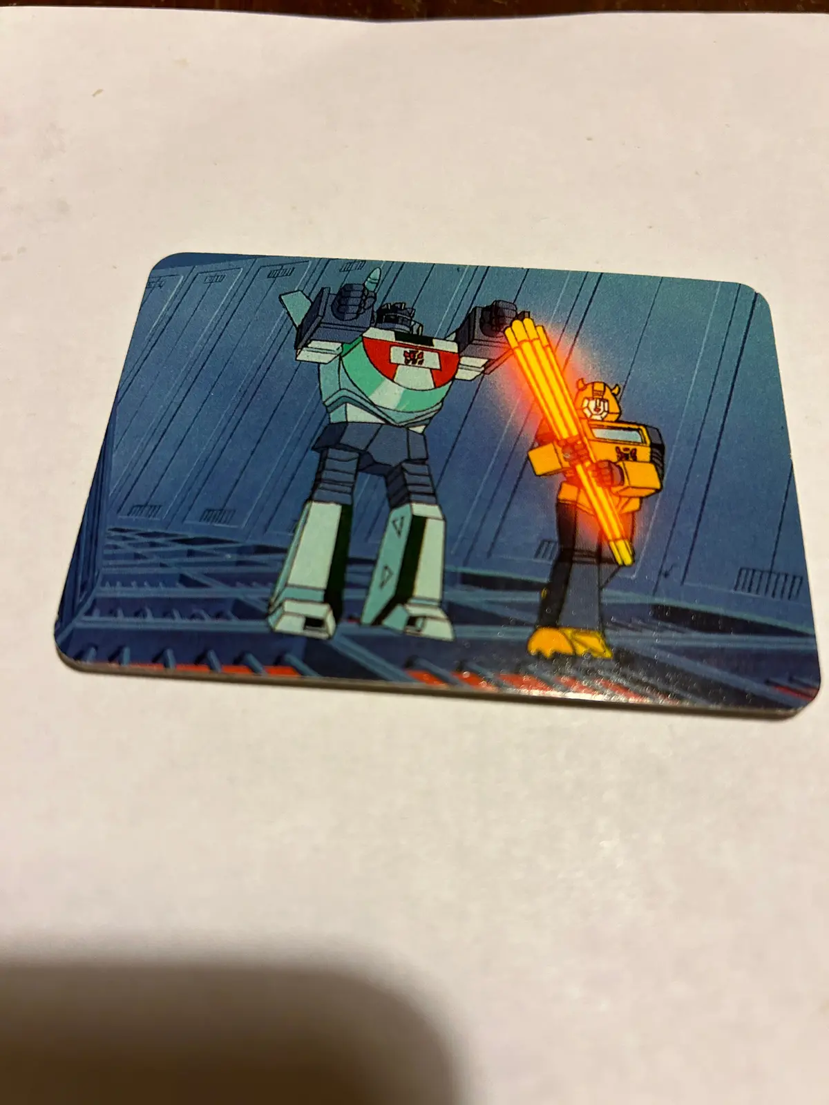 Tf G1 Milton Bradley Action Card #44 A Quartex Of Energy 1