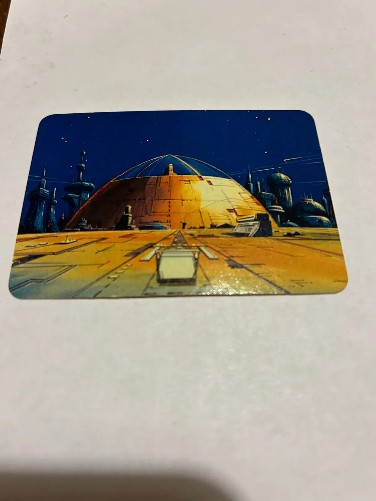 Tf G1 Milton Bradley Action Card #48 Autobots' Domed Home 1