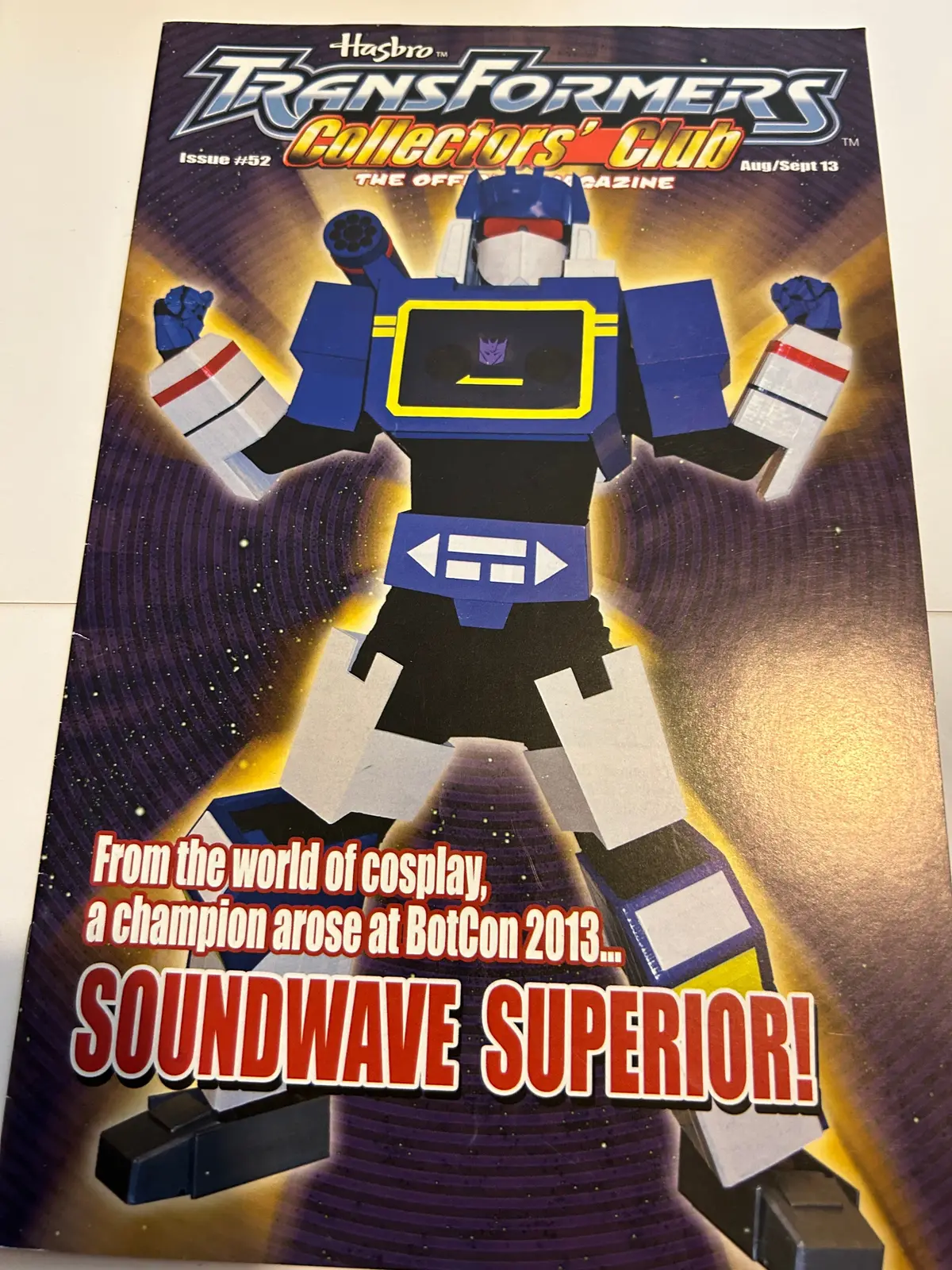 Tf Botcon / Tfcc Membership Mailer #52 1