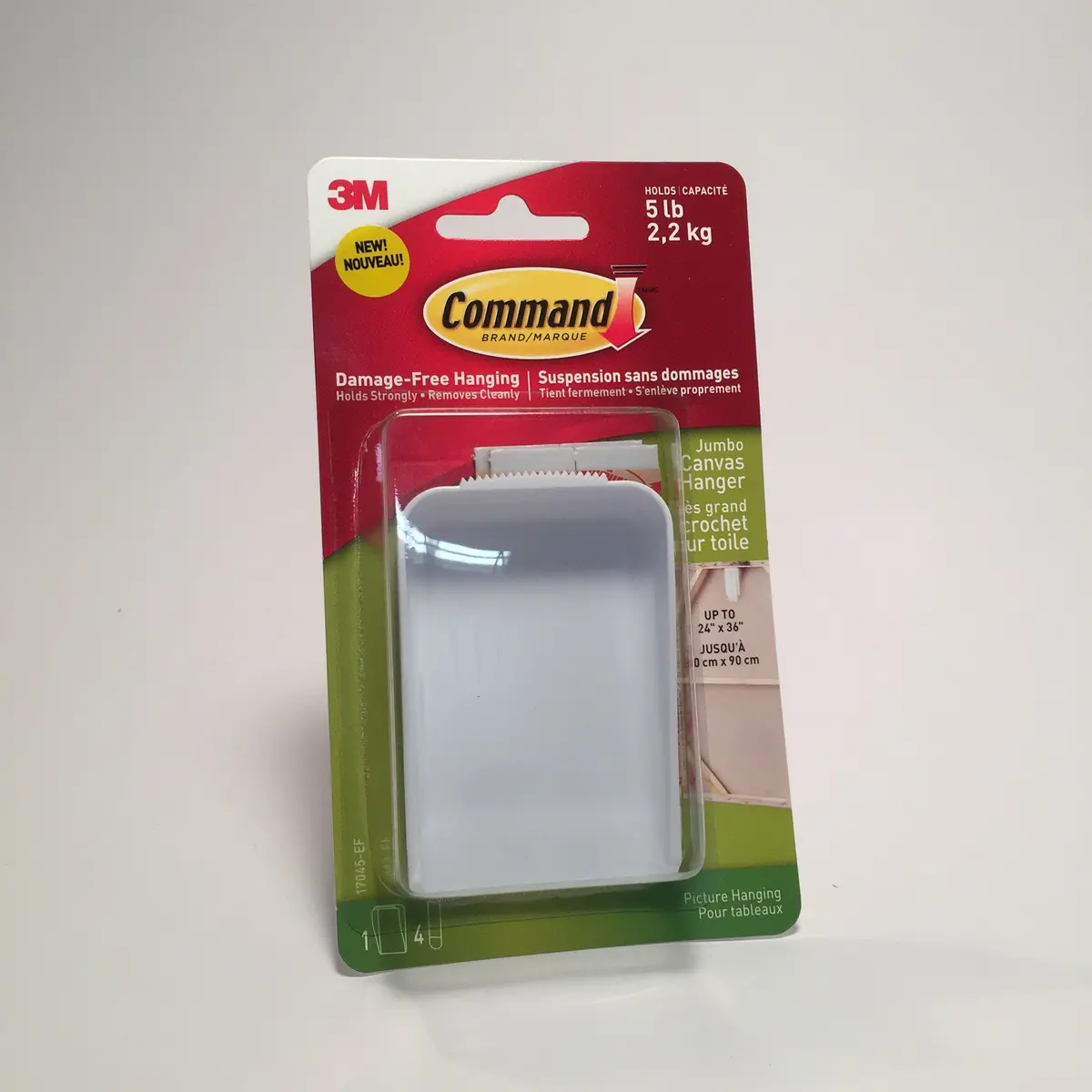 Command Hook - Jumbo Canvas Hanger 1