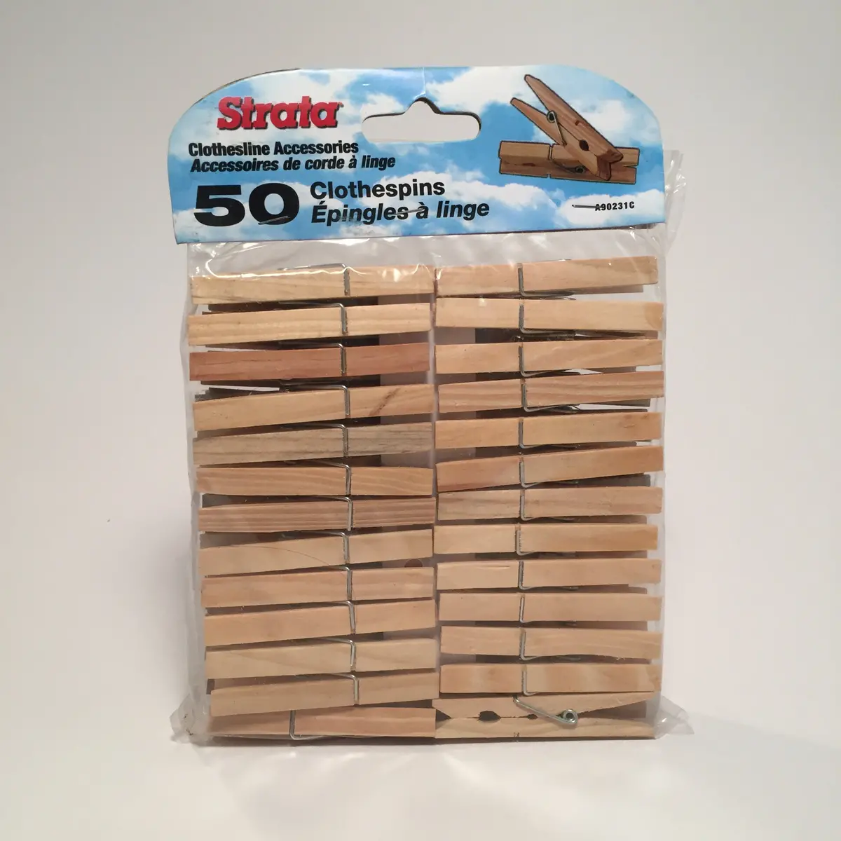 Clothespins - Wood - 50Pk 1