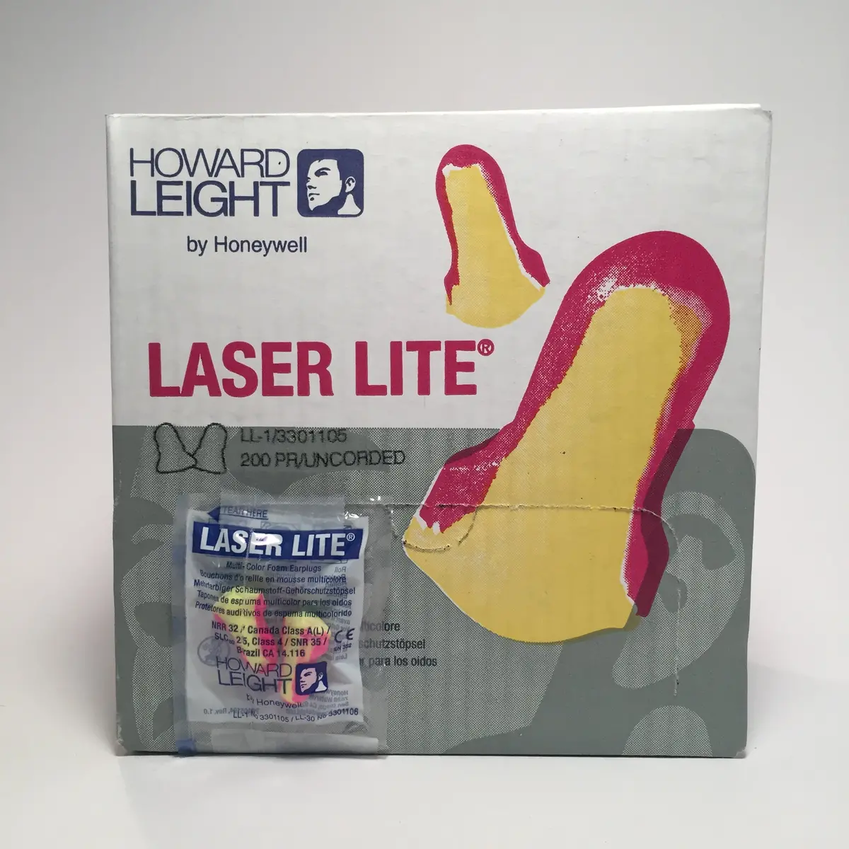 Earplugs - Individually Wrapped- 200 Pair Box 1