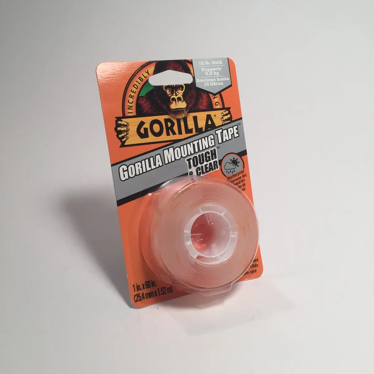 Gorilla Tape - Mounting Tape - Clear 1