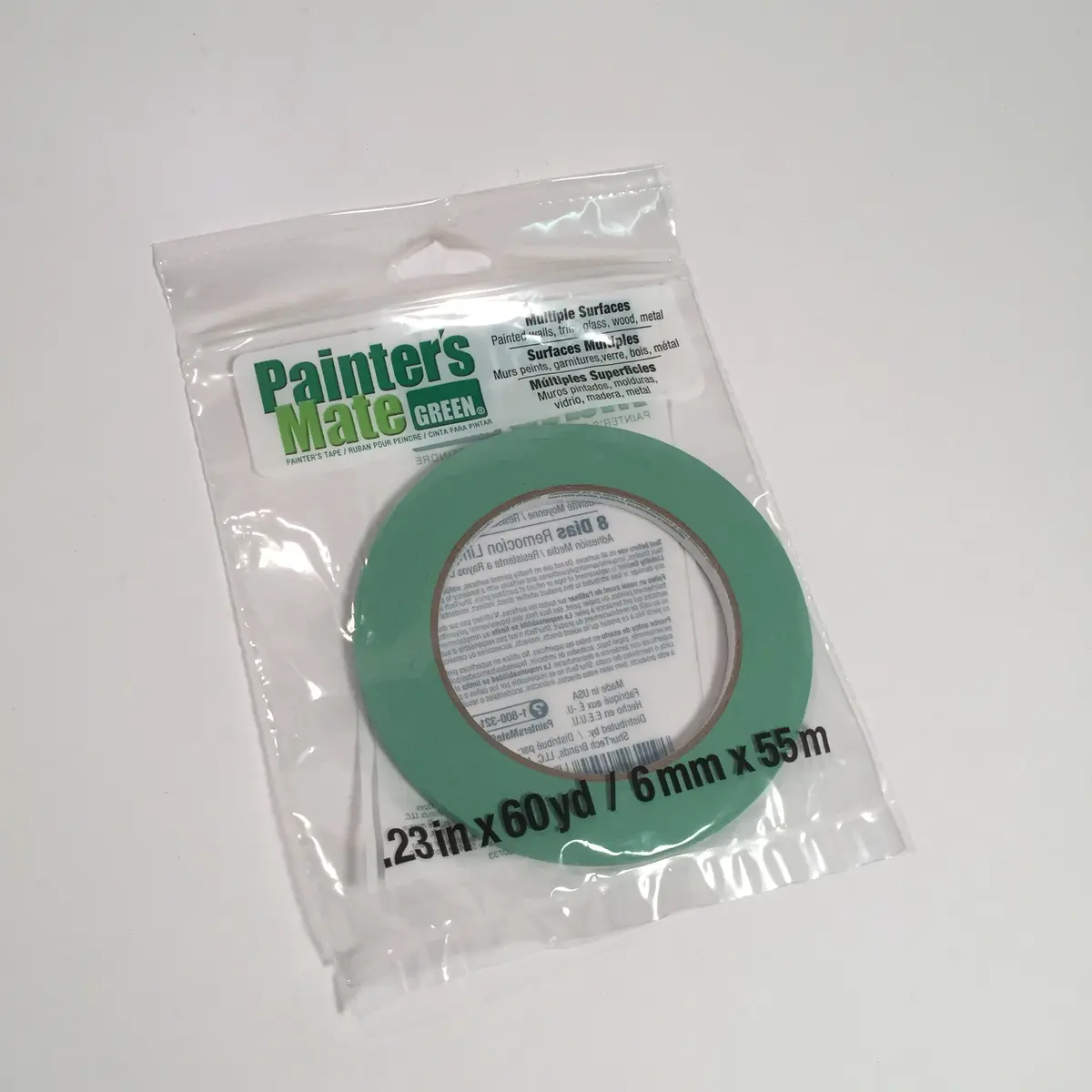 Painter's Mate Green Tape - 1/4" 1