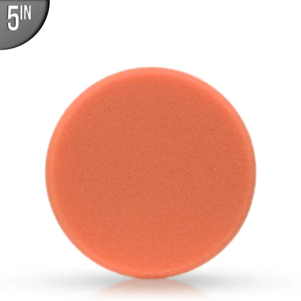 _Lake Country 5.5" Flat Orange Foam Pad 1