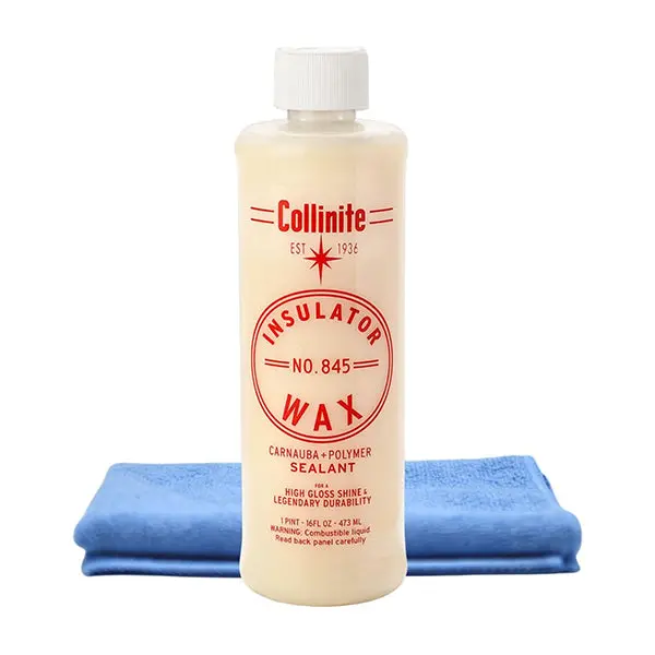 Collinite Insulator Wax #845 W/Towel Bundle 1