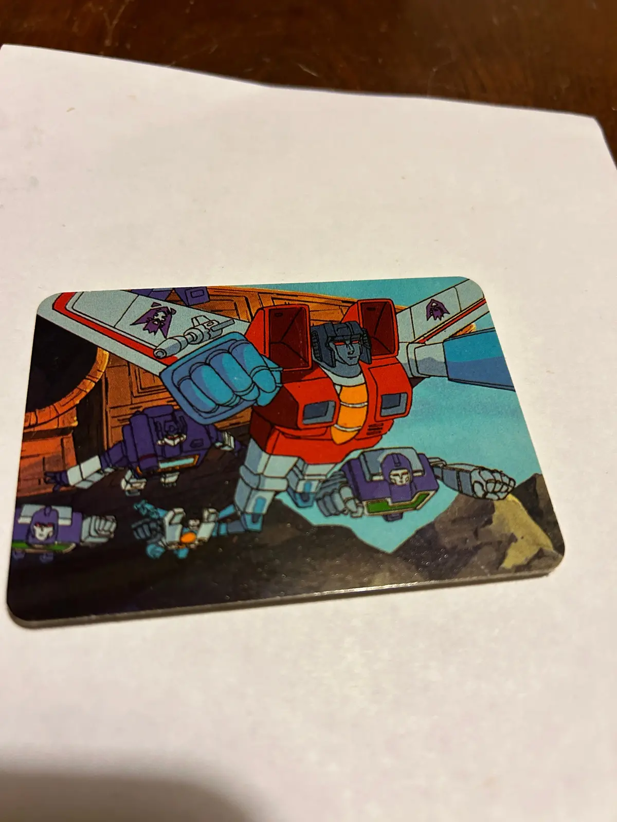 Tf G1 Milton Bradley Action Card #64 Operation Destruction 1