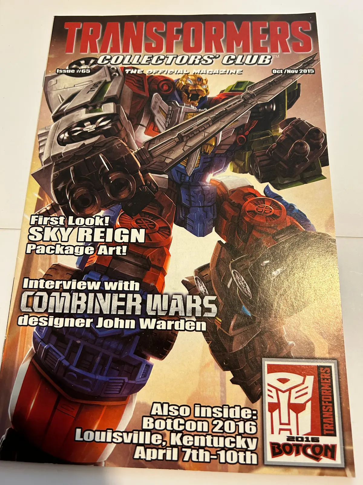 Tf Botcon / Tfcc Membership Mailer #65 1