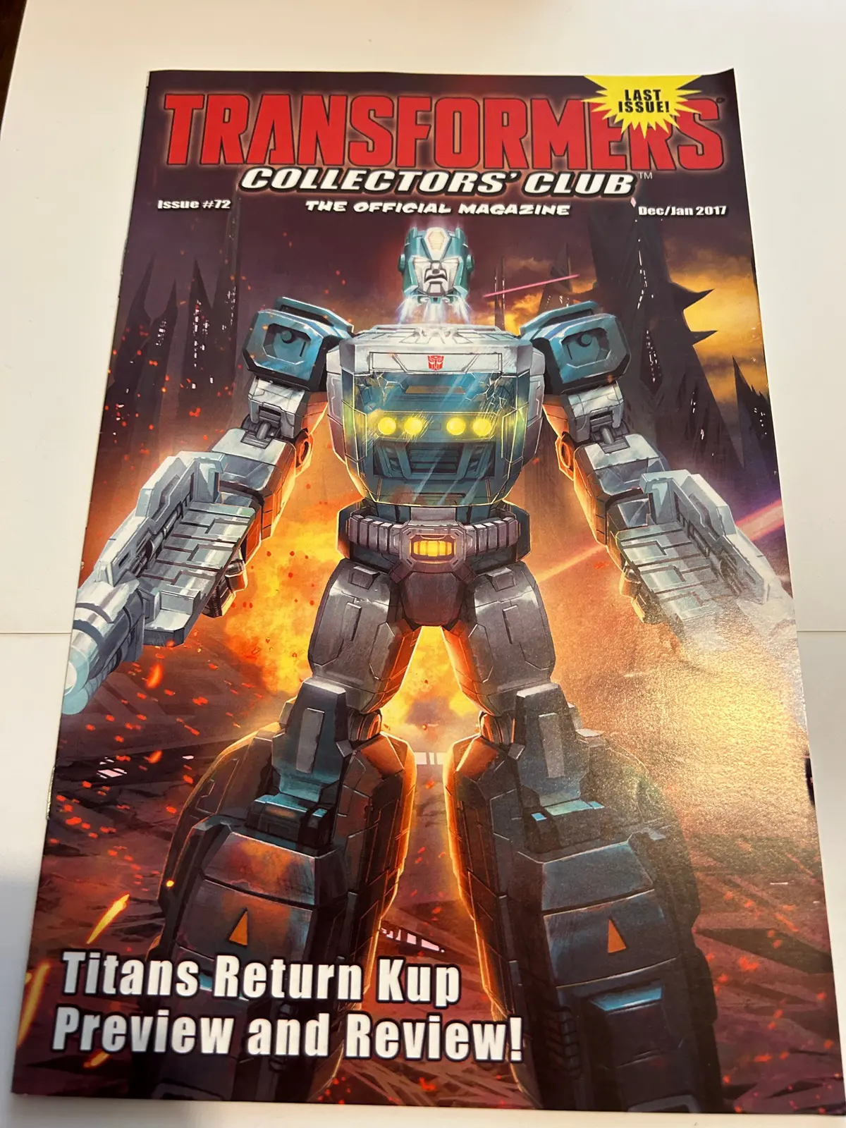 Tf Botcon / Tfcc Membership Mailer #72 Final Issue 1