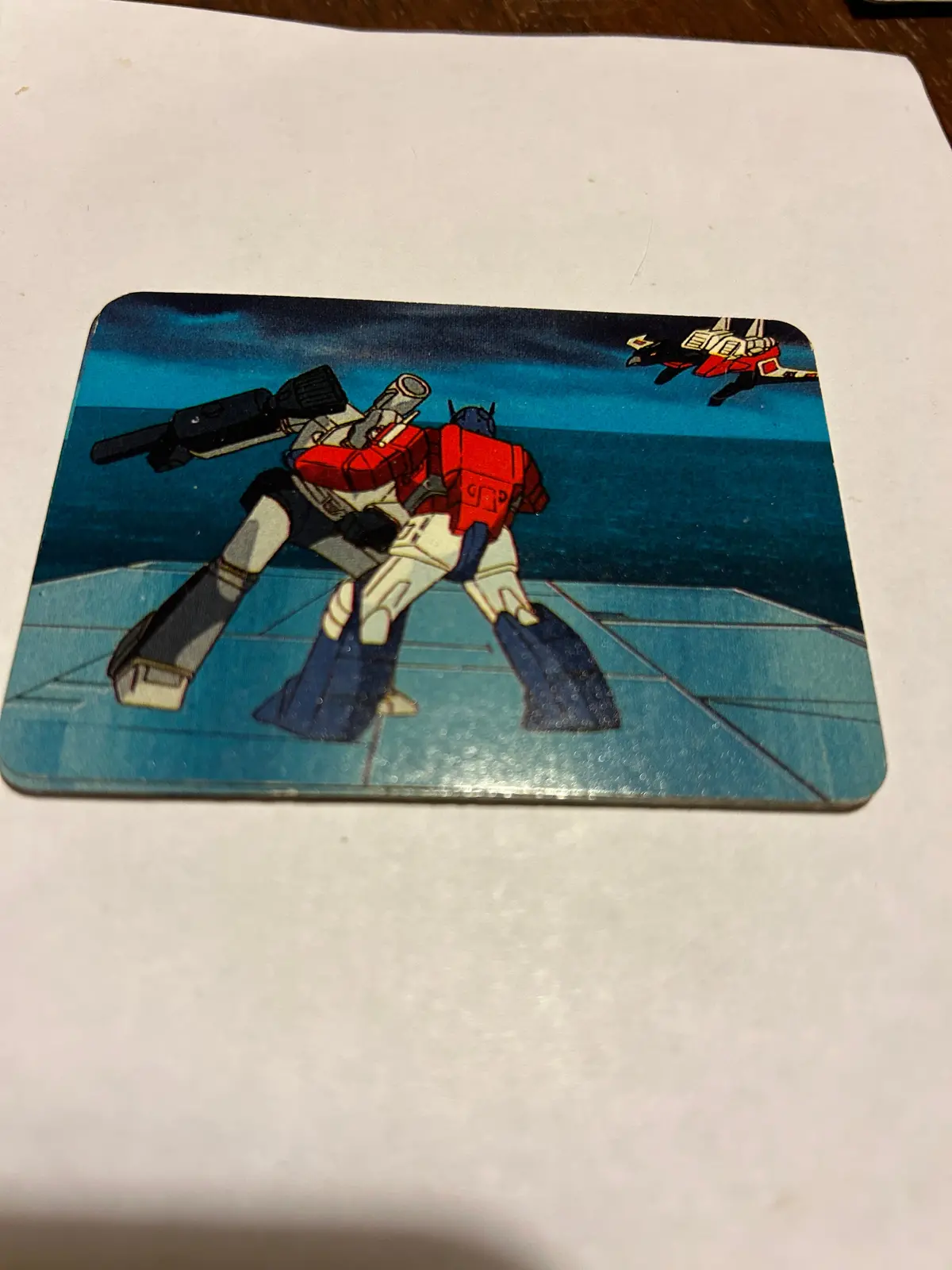 Tf G1 Milton Bradley Action Card #80 Good Versus Evil 1