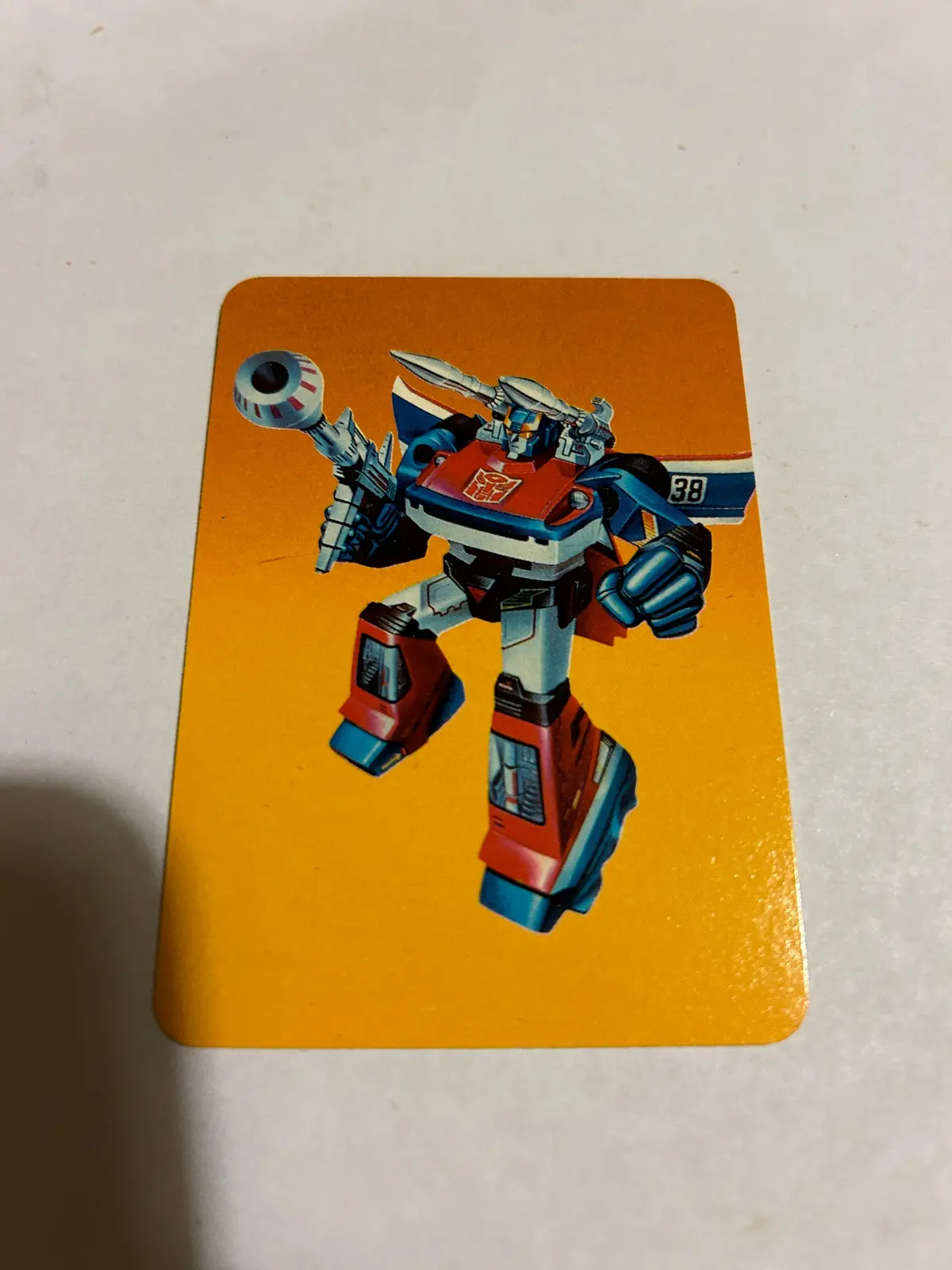 Tf G1 Milton Bradley Action Card #8 Smokescreen 1