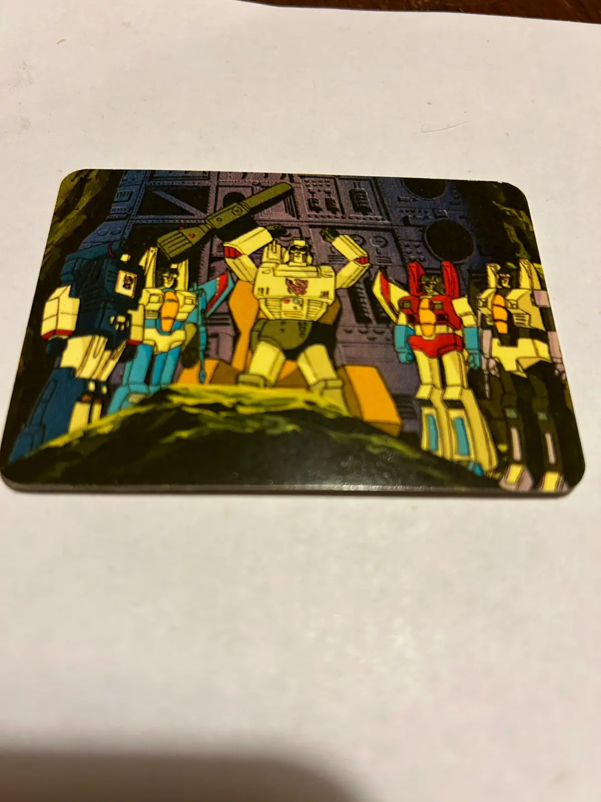 Tf G1 Milton Bradley Action Card #89 Evil Plan Of Action 1